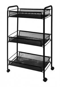 Этажерка ЗМИ "Ладья 2К", 44х25х73.5см, 3 яруса, на колесиках, 4кг на полку, диаметр 12мм, черный, Э322Ч (арт. 647627) купить в интернет-магазине ТОО Снабжающая компания от 18 767 T, а также и другие Уход и хранение обуви на сайте dulat.kz оптом и в розницу