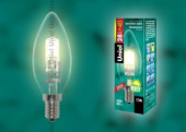 Uniel Свеча E14 28W прозрачная HCL-28/CL/E14 candle (арт. 156396)