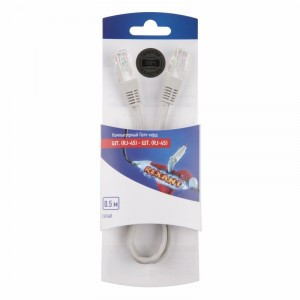 Патч-корд UTP 5e кат. литой 0.5М, серый (10), REXANT 06-3201 (арт. 662216) купить в интернет-магазине ТОО Снабжающая компания от 1 666 T, а также и другие Информационный кабель, шнуры, удлинители на сайте dulat.kz оптом и в розницу