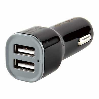 Зарядное устройство автомобильное RED LINE AC-1A, 2 порта USB, выходный ток 1А, черное, УТ000010345 (арт. 453438) купить в интернет-магазине ТОО Снабжающая компания от 2 646 T, а также и другие Зарядные устройства, разветвители на сайте dulat.kz оптом и в розницу