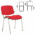 Стул для персонала и посетителей BRABIX "Iso CF-001", хромированный каркас, ткань красная с черным, 531423 (арт. 531423) купить в интернет-магазине ТОО Снабжающая компания от 17 248 T, а также и другие Стулья офисные на сайте dulat.kz оптом и в розницу