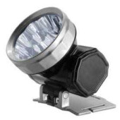 Космос Фонарь H10Led (Акк. 3Xr6 600Ma/H В Компл.) 10Светодиод. Серебр./Пластик, Встр. З/У, Налобный (арт. 185299)