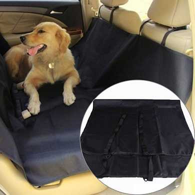 Непромокаемая накидка-чехол в машину для перевозки собак (размер BIG) (арт. 093:C)