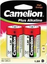 Батарейка Camelion Plus Alkaline Lr20/373 Bl2 (арт. 112576)