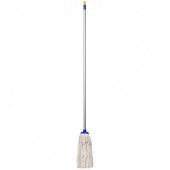 Швабра OfficeClean "Professional" ручка 120см, насадка МОП хлопок, длина ворса 26см, 165г (арт. 266773)