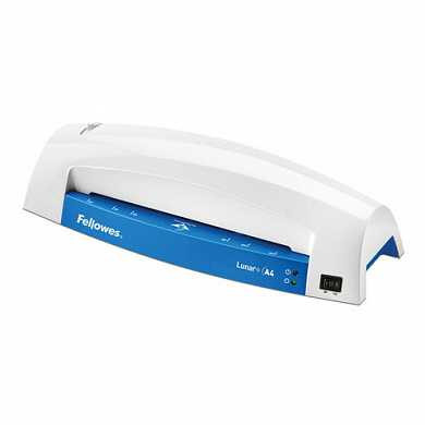 Ламинатор FELLOWES LUNAR+, формат A4, толщина пленки (1 сторона) 75-125 мкм, скорость 30 см/мин, синий, FS-57428 (арт. 531804) купить в интернет-магазине ТОО Снабжающая компания от 58 065 T, а также и другие Ламинаторы на сайте dulat.kz оптом и в розницу