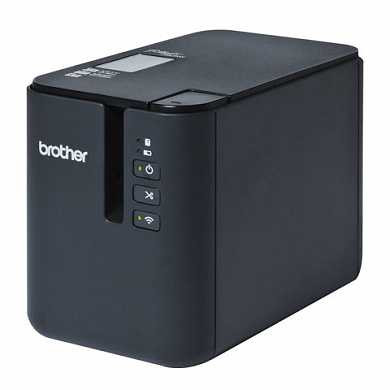 Принтер этикеток BROTHER PT-P900W, ширина ленты 3,5-36 мм, до 80 мм/сек., разрешение 360 т/дс, Wi-Fi, PTP900WR1 (арт. 291022)