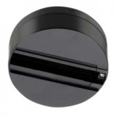 UBX-A81 BLACK 1 POLYBAG Чашка потолочного крепления. Трехфазная. Корпус черный. ТМ Uniel. (арт. 645220)