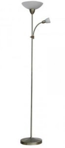 COLOSSEO 41203/F ALFEO бронза, белый E27 1*100W, E14 1*40W Торшер (арт. 105058) купить в интернет-магазине ТОО Снабжающая компания от 36 946 T, а также и другие Напольные светильники (торшеры) на сайте dulat.kz оптом и в розницу