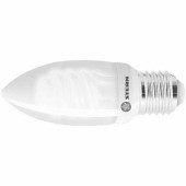 Лампа компактная люминесцентная свечка, 9W, 2700K, E27, 8000ч. STERN (арт. 90962)
