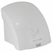 Сушилка для рук PUFF-8820, 2000 Вт, время сушки 25 секунд, пластик, белая (арт. 600797)