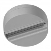 UBX-A81 SILVER 1 POLYBAG Чашка потолочного крепления. Трехфазная. Корпус серебряный. ТМ Uniel. (арт. 645221)