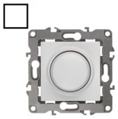 ЭРА 12 мех. диммера поворотно-нажимной, СУ, 1 мест. 400Вт, 230В, бел. 12-4101-01, Б0014735 (арт. 553650)