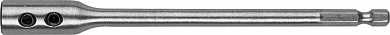 Удлинитель для сверл перовых, с имбусовым ключом, шестигранный хвостовик 1/4", ЗУБР Мастер 29507-150, L=150мм (арт. 29507-150)