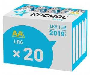Батарейка Космос Lr6/316 Box20 (арт. 247739) купить в интернет-магазине ТОО Снабжающая компания от 294 T, а также и другие R6/AA 316 батарейки (пальчиковые) на сайте dulat.kz оптом и в розницу