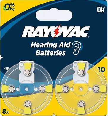 Батарейка Varta Rayovac Acoustic ZA-10 BL8 4610 745 418 (арт. 497235) купить в интернет-магазине ТОО Снабжающая компания от 294 T, а также и другие Батарейки для слуховых аппаратов на сайте dulat.kz оптом и в розницу