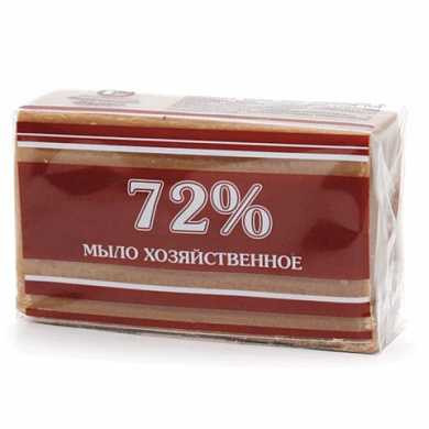 Мыло хозяйственное 72%, 200 г (Меридиан) "Традиционное", в упаковке (арт. 602372)