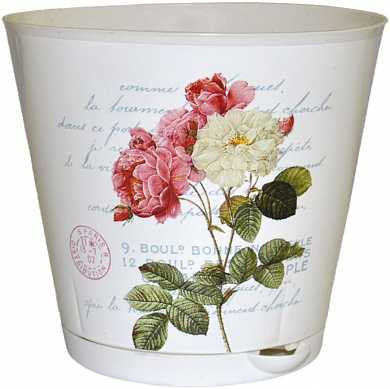 Горшок для цветов InGreen Крит Прованс, 254мм, 7л, с системой прикорневого полива, ING46025 (арт. 558651)