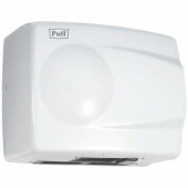 Сушилка для рук PUFF-8828W, 1500 Вт, время сушки 30 секунд, металл, белая (арт. 600796)
