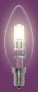Uniel Свеча E14 60W прозрачная HCL-60/CL/E14 candle (арт. 156406)