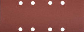 Лист шлифовальный ЗУБР "МАСТЕР", 8 отверстий, для ПШМ на зажимах, Р320, 93х230мм, 5шт (арт. 35591-320)