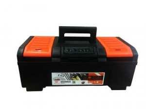 Ящик для инструментов Blocker Boombox 16", 39х22х16см, пластик, дополнительный съемный лоток, черный, BR3940 (арт. 637338)