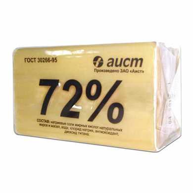 Мыло хозяйственное 72%, 200 г, (Аист) "Классическое", в упаковке, 4304010046 (арт. 604859)