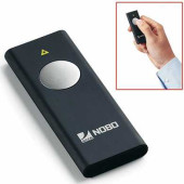 Указка лазерная NOBO "P1", радиус действия 100 м, 87х34х8 мм, темно-синяя, 1902388 (арт. 231252)