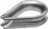 Коуш DIN 6899, 4мм, 2 шт, оцинкованный, ЗУБР (арт. 4-304496-04)