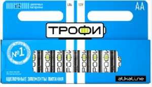 Батарейка Трофи Lr6/316 Bl12 (арт. 484816) купить в интернет-магазине ТОО Снабжающая компания от 294 T, а также и другие R6/AA 316 батарейки (пальчиковые) на сайте dulat.kz оптом и в розницу