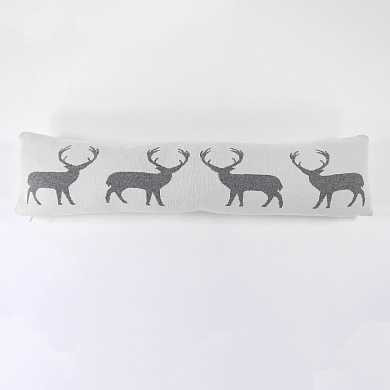 Подушка-валик с орнаментом Deer, 20х80 см (арт. en_ny0056)