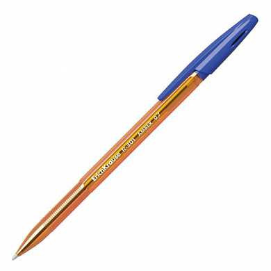 Ручка шариковая ERICH KRAUSE R-301 Amber Grip, корп тонир. оранжевый, 0,7мм,линия 0,3, 39530 (арт. 142952)