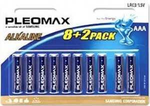 Батарейка Pleomax Samsung Lr03/286 Bl8+2 (арт. 387231)