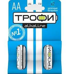 Батарейка Трофи Lr6/316 Bl2 (арт. 63488) купить в интернет-магазине ТОО Снабжающая компания от 343 T, а также и другие R6/AA 316 батарейки (пальчиковые) на сайте dulat.kz оптом и в розницу