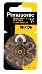 Э/п Panasonic ZA-312 PR312H/6DS (арт. 236941) купить в интернет-магазине ТОО Снабжающая компания от 1 078 T, а также и другие Батарейки для слуховых аппаратов на сайте dulat.kz оптом и в розницу