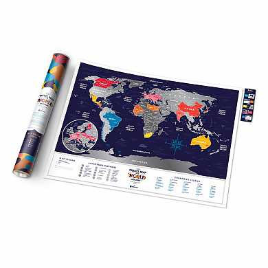 Карта Travel map holiday world (арт. 4820191130227) купить в интернет-магазине ТОО Снабжающая компания от 18 060 T, а также и другие Дом на сайте dulat.kz оптом и в розницу