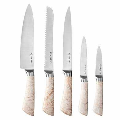 Набор из 5 ножей Marble (арт. v_0305.175) купить в интернет-магазине ТОО Снабжающая компания от 55 125 T, а также и другие Сервировка на сайте dulat.kz оптом и в розницу