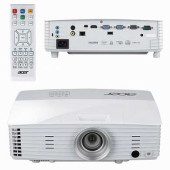 Проектор ACER P5327W, DLP, 1280x800, 16:10, 4000 лм, 20000:1, 2,5 кг, MR.JLR11.001 (арт. 353840)