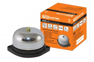 TDM Звонок громкого боя МЗМ-1С-055мм 65дБ 220В SQ1903-0005 (арт. 656718) купить в интернет-магазине ТОО Снабжающая компания от 2 842 T, а также и другие Звонки проводные на сайте dulat.kz оптом и в розницу