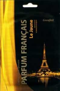 Greenfield Parfum Francais Ароматизатор-Освежитель Воздуха Le Janue, Желтый, Пакет, Бх-29 (арт. 292953)