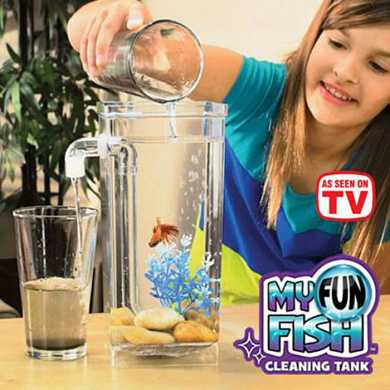Аквариум самоочищающийся My Fun Fish (арт. 099:K1) купить в интернет-магазине ТОО Снабжающая компания от 9 653 T, а также и другие Товары для животных (зоотовары) на сайте dulat.kz оптом и в розницу