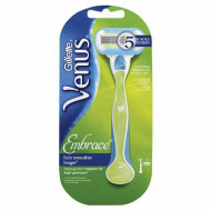 Бритва GILLETTE VENUS (Жиллет Винес) "Embrace" с 2 сменными кассетами, для женщин (арт. 602791)