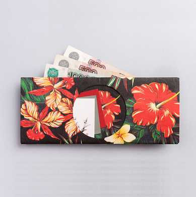 Бумажник Tropicflowers (арт. NW-063)