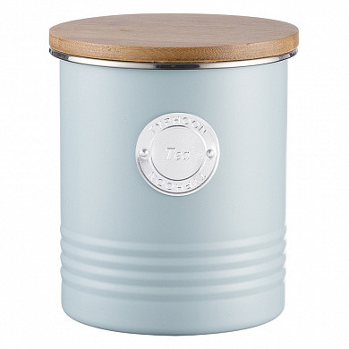 Емкость для хранения чая Living, голубая, 1 л (арт. 1400.970V)