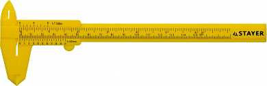 Штангенциркуль STAYER "STANDARD" пластмассовый, 150 мм (арт. 3440_z01)