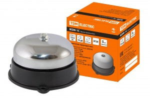 TDM Звонок громкого боя МЗМ-1С-075мм 70дБ 220В SQ1903-0006 (арт. 656719) купить в интернет-магазине ТОО Снабжающая компания от 3 528 T, а также и другие Звонки проводные на сайте dulat.kz оптом и в розницу