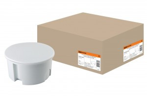 TDM распаечная коробка СП D80х40мм, крышка, серая, IP20 (175) SQ1402-1004 (арт. 606689) купить в интернет-магазине ТОО Снабжающая компания от 245 T, а также и другие Коробки для кирпичных и бетонных стен на сайте dulat.kz оптом и в розницу