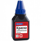 Штемпельная краска OfficeSpace, 50мл, красная (арт. ШКк_9223)