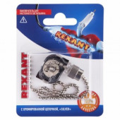 Выключатель для настенного светильника, Silver, BL1, (10), REXANT 06-0240-A (арт. 662046)