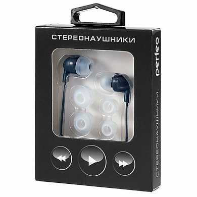 Наушники Perfeo IPD, вакуумные, провод 1.2м, черные, Jack 3.5, сменные насадки, PF-IPD-BLK (арт. 604666) купить в интернет-магазине ТОО Снабжающая компания от 1 666 T, а также и другие Наушники, гарнитуры на сайте dulat.kz оптом и в розницу